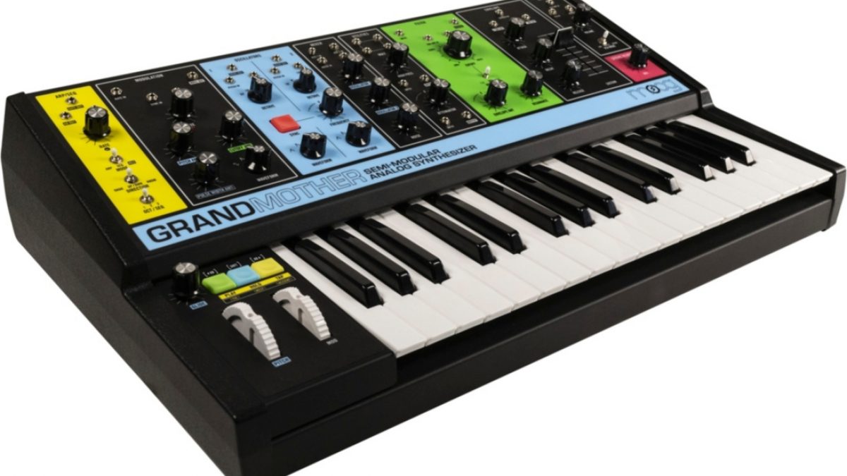 Moog Is Releasing A New Analog Semi-Modular Synth Called 'Grandmother ...