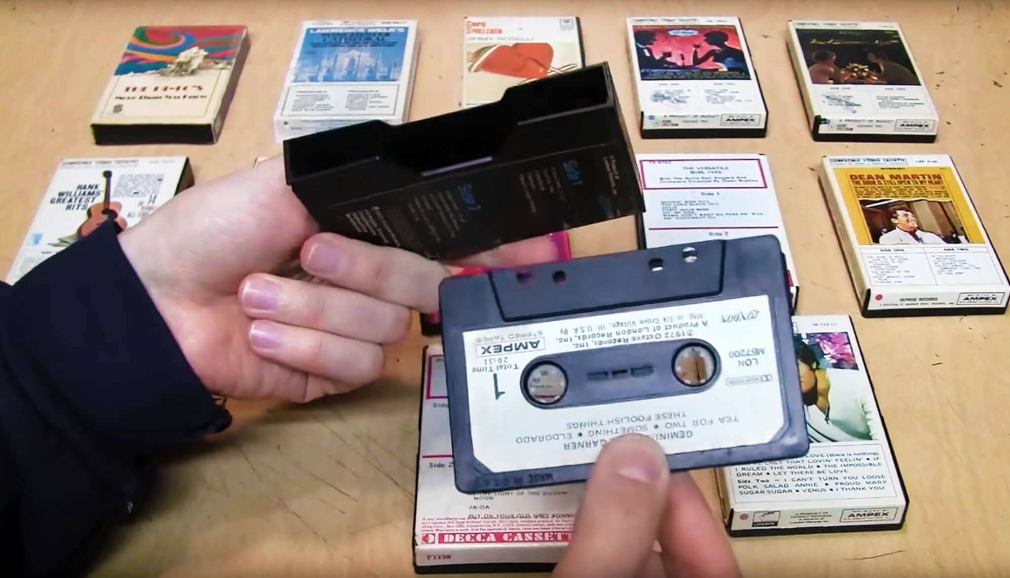 This Video Shows You How To Play Cassette Tapes From The 1960s