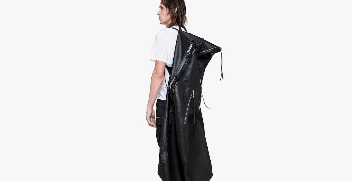 rick owens duffle bag